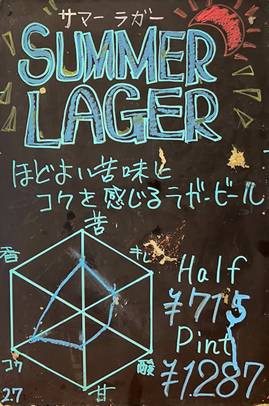 T.T BREWERY（ティーティーブルワリー）のサマーラガーのイメージ画像
