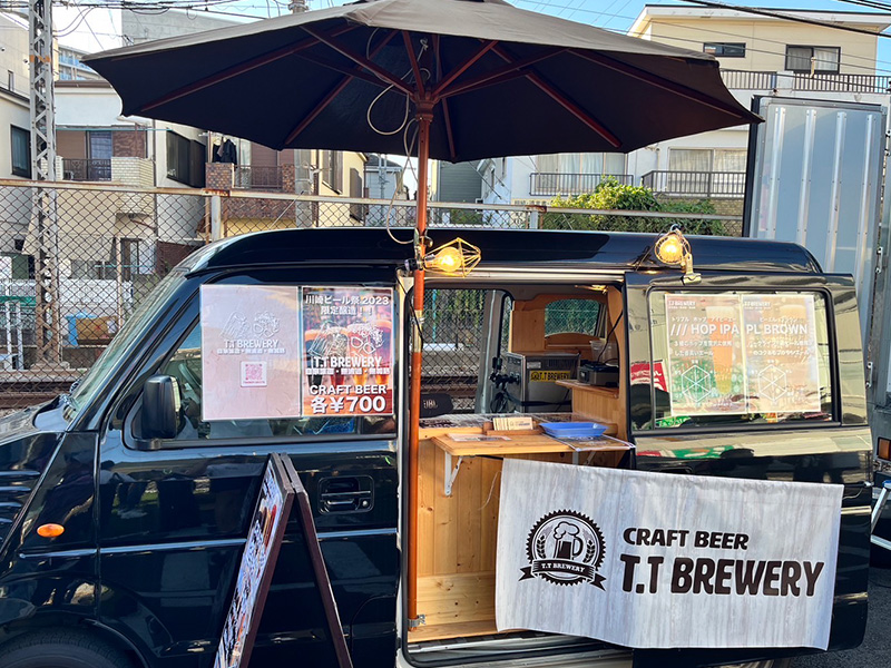 第1回 川崎ビール祭り 2023 in Park Line 870の出店イメージ