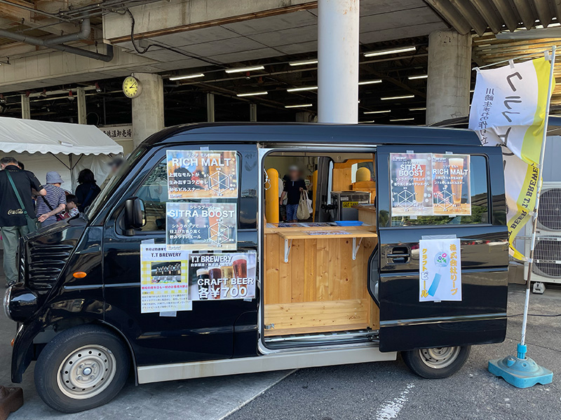 川崎幸市場 第6回夕祭の出店イメージ